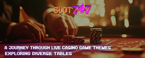 A Journey Through Live Casino Game Themes: Exploring Diverse Tables